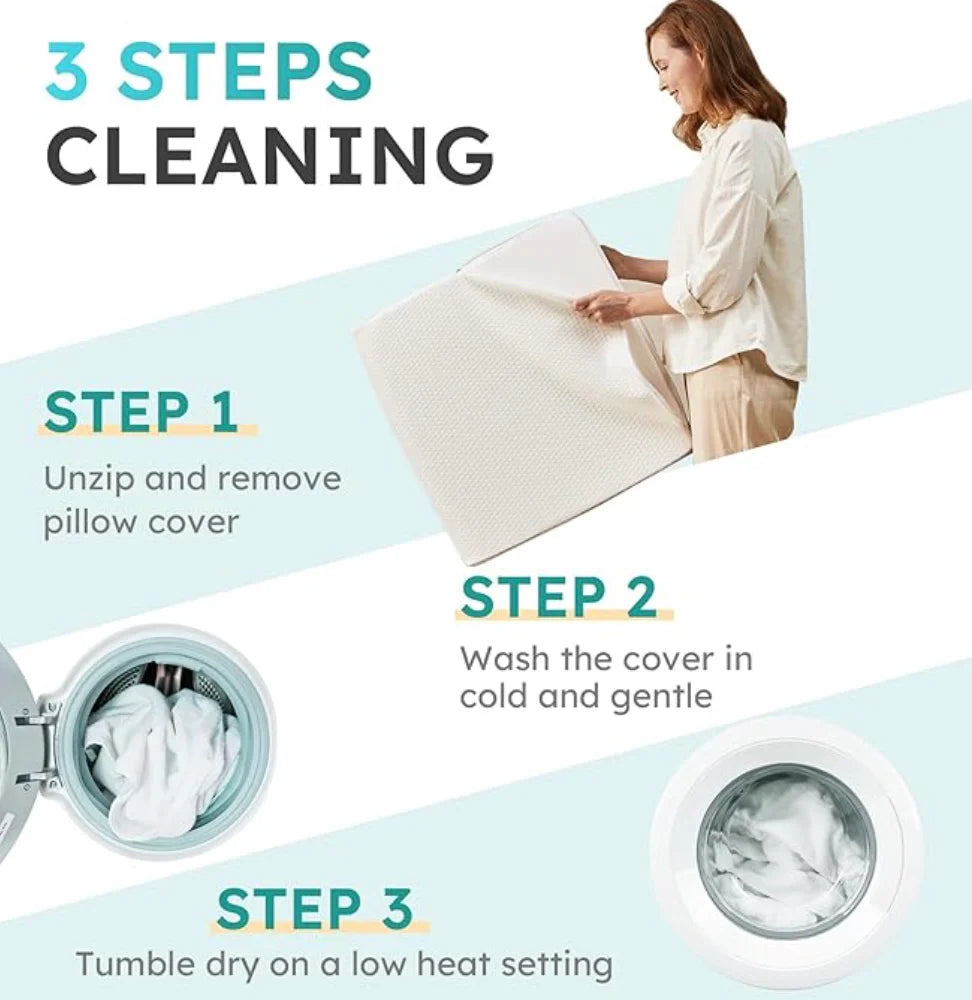 Healpurea 2.0™ Wedge Pillow