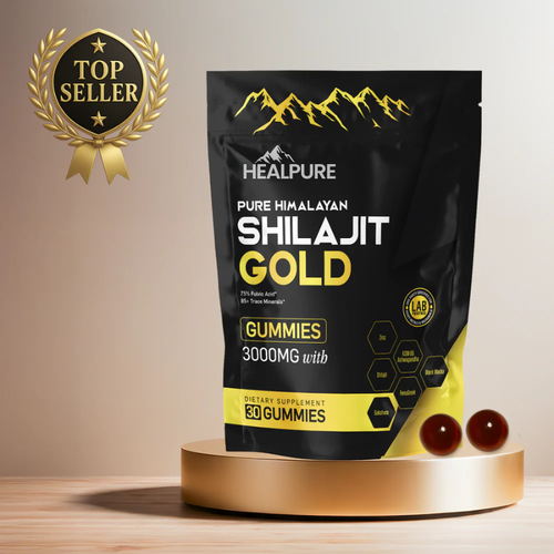 Healpurea™ Shilajit Gummies Get +3" Longer & Rock Hard