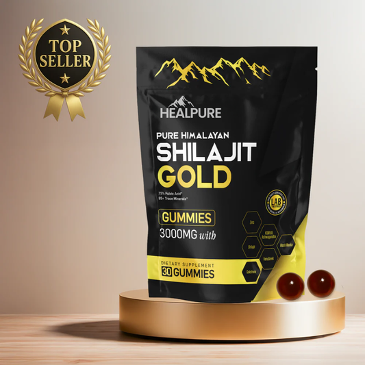 Healpurea™ Shilajit Gummies Get +3" Longer & Rock Hard