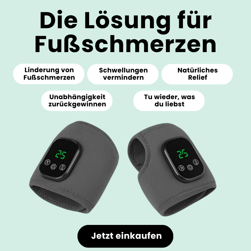Healpurea™ 3-in-1 Fußmassagegerät mit Wärme & Schmerzlinderung