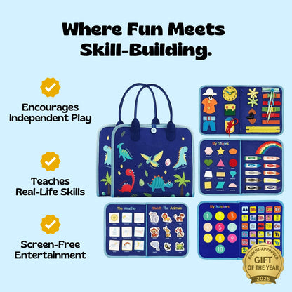 Healpurea™ Montessori Busy Board