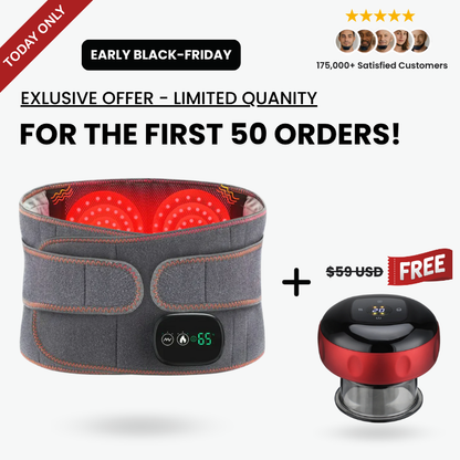 Healpurea™ Red Light Lumbar Hatch Belt