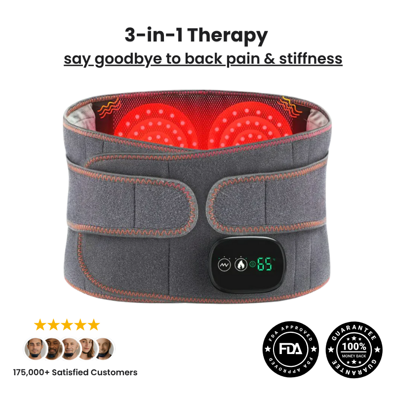 Healpurea™ Red Light Lumbar Hatch Belt